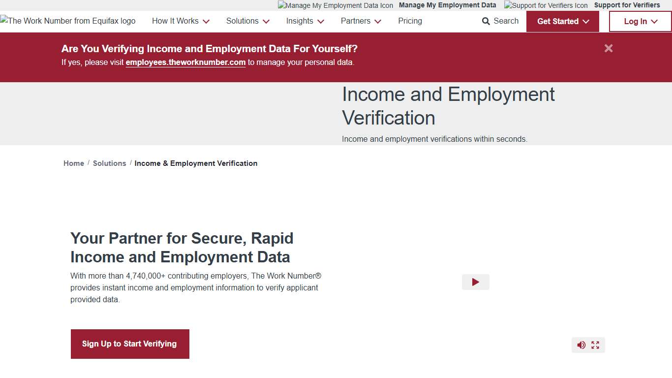 Income & Employment Verification Services The Work Number