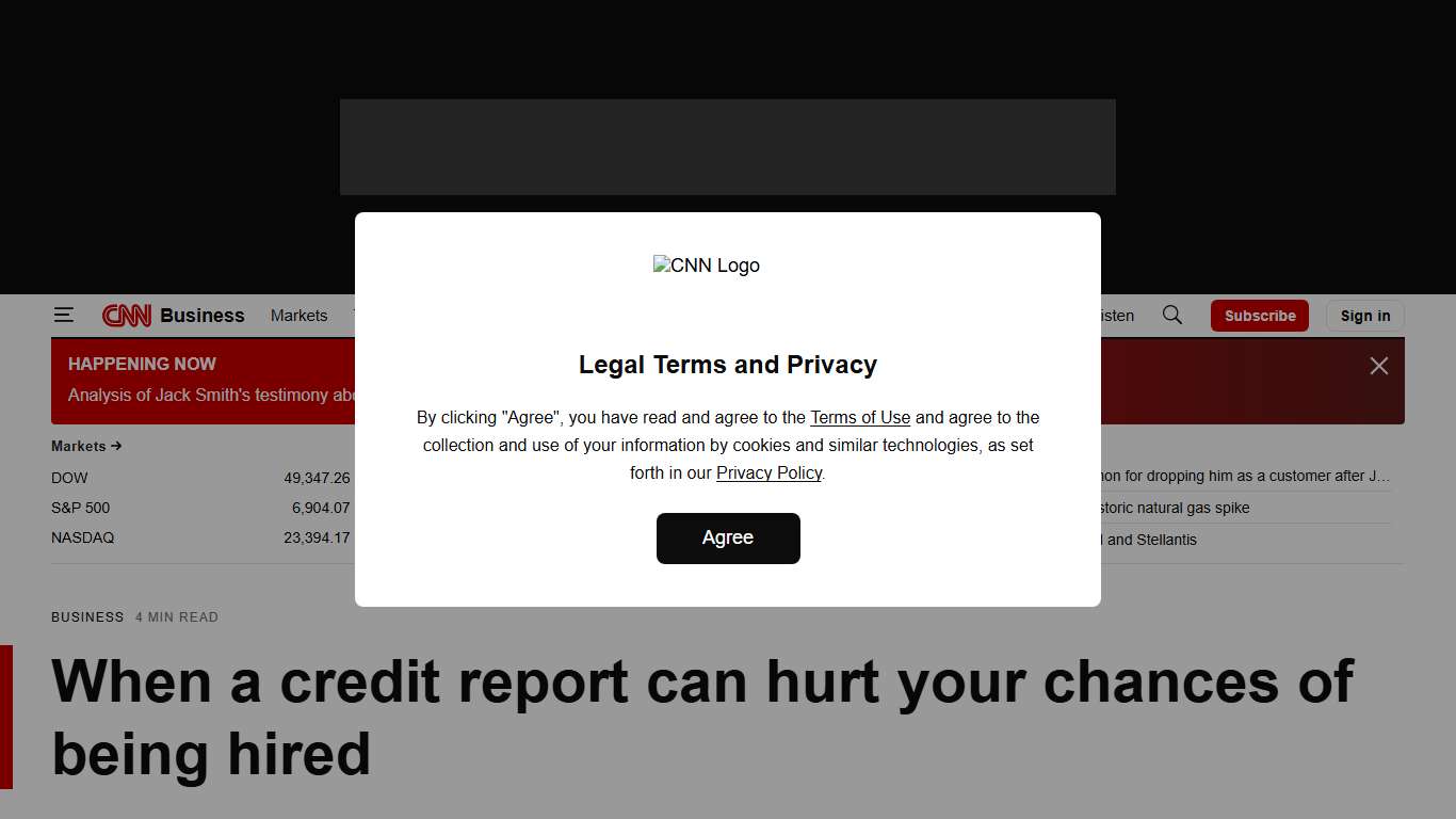 Background checks: When a credit report can hurt your chances of being hired CNN Business